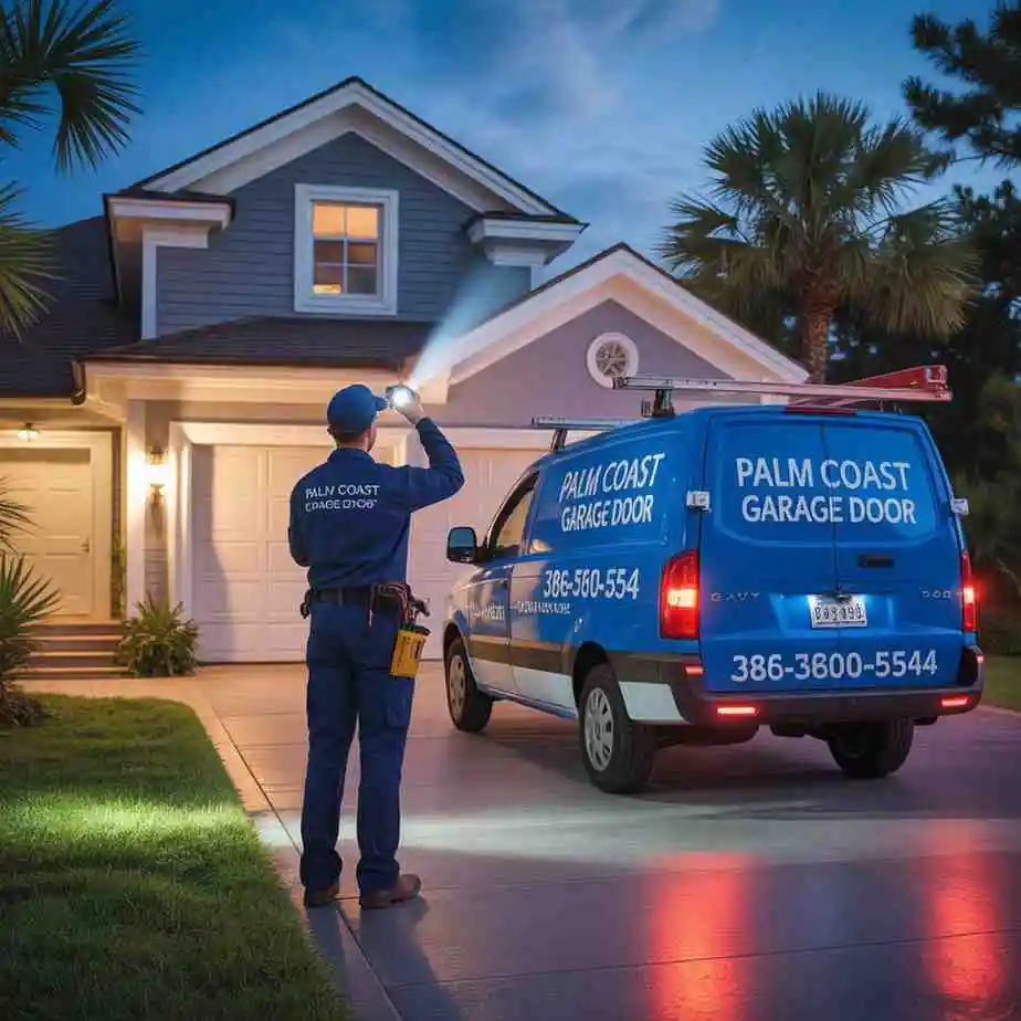 24/7 emergency garage door repair response in Palm Coast FL