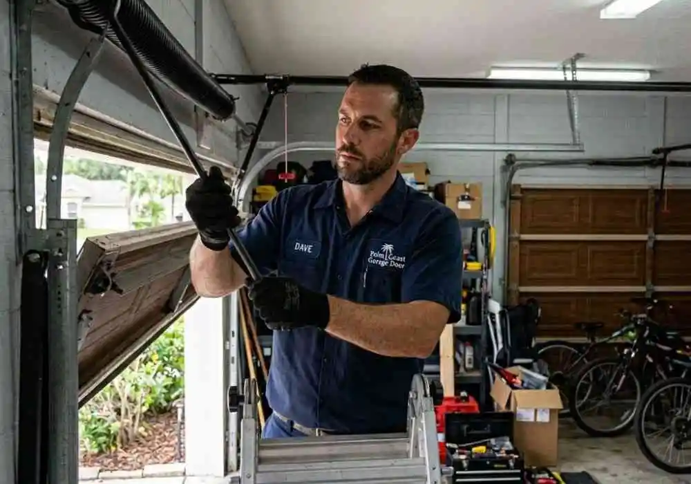 Garage door spring replacement service in Palm Coast FL