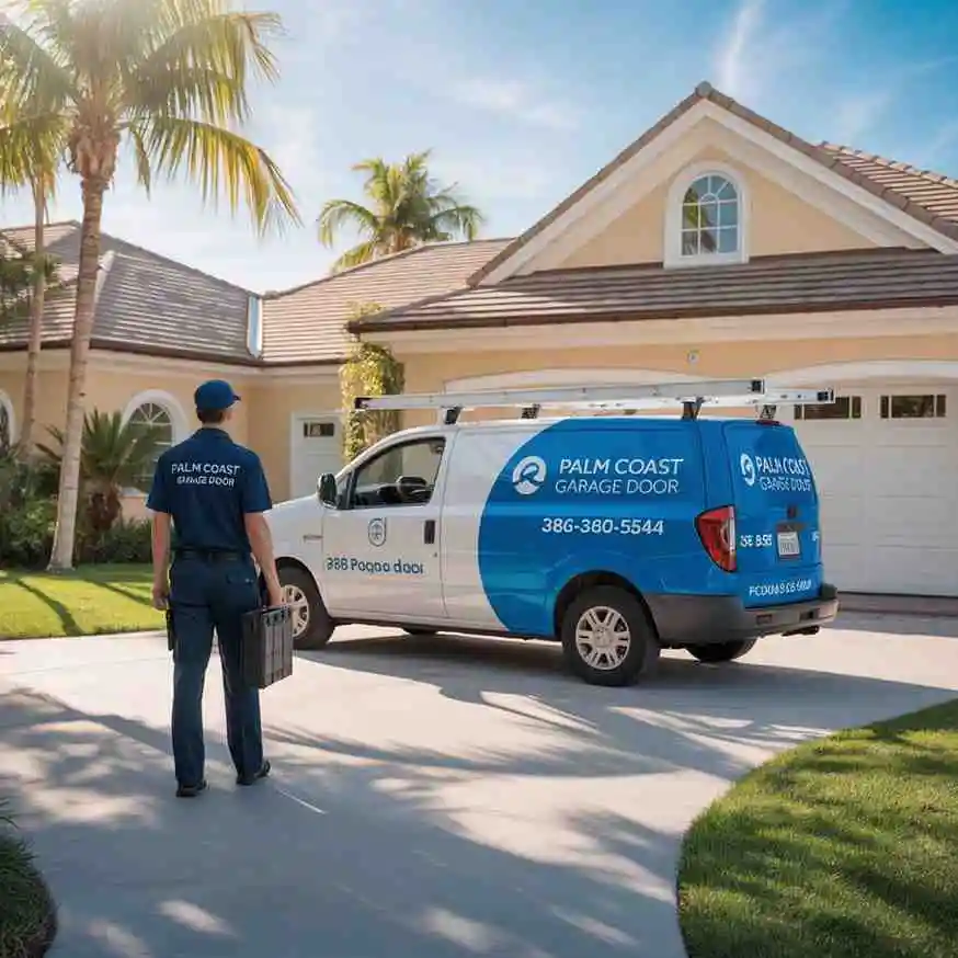 Same-day garage door service available in Palm Coast FL
